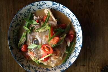 Sour Fish Head Soup at Yunnan Kitchen