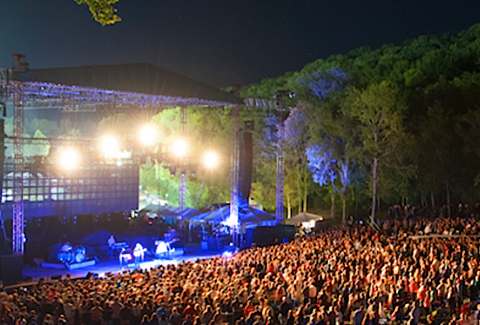 The Woods Amphitheater At Fontanel Nashville Tn Seating Chart