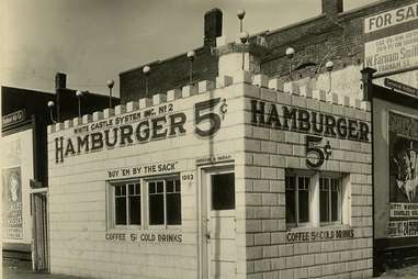 Old White Castle with $.05 burgers