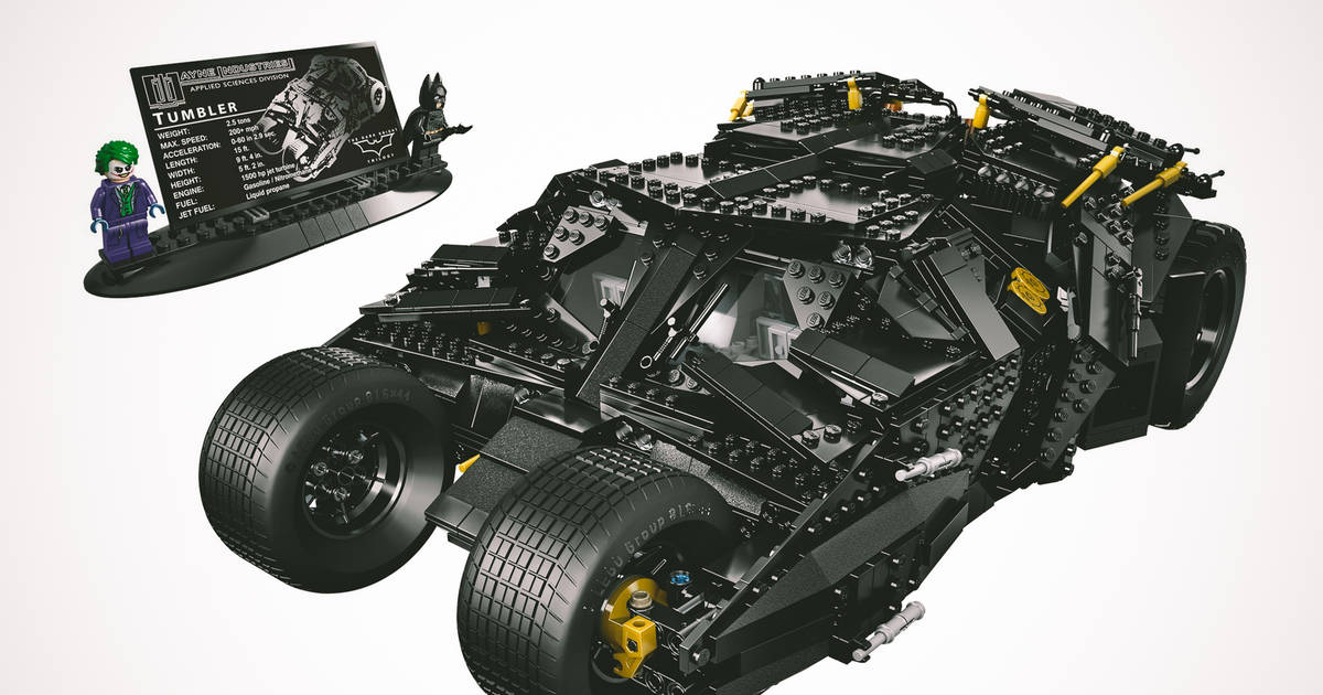 Christopher Nolan Lego Batman Tumbler - Thrillist