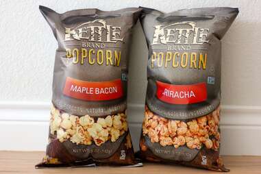 Sriracha and maple bacon Kettle popcorn