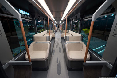 Russia One Tram (R1) - Future Commuter Train Dubbed as 'iPhone on Rails ...