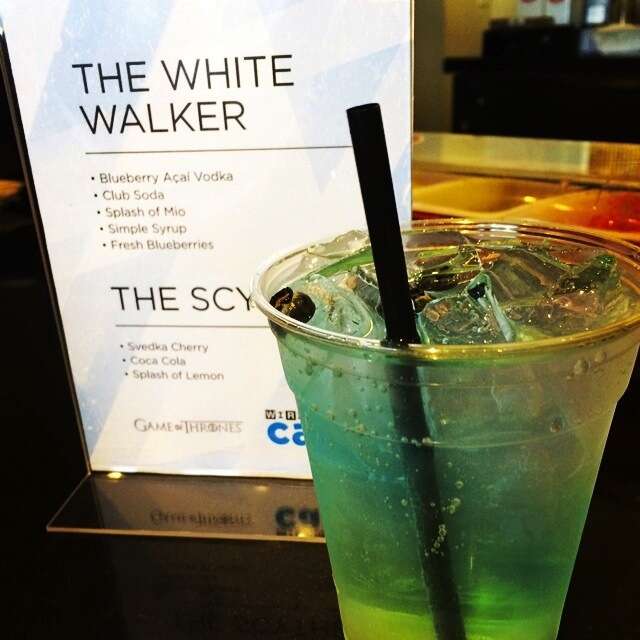 Comic Con White Walker cocktail