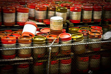 beer kegs