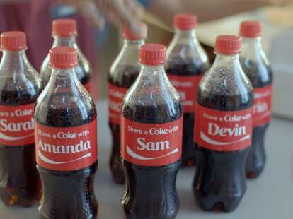 Share a Coke bottles