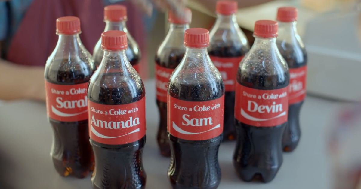 Share a Coke Personalized Names on CocaCola Bottles Thrillist