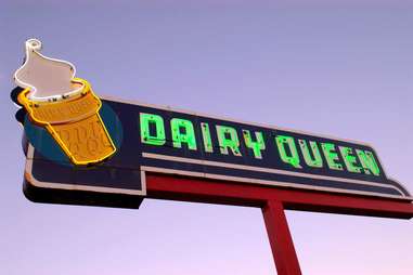 dairy queen sign