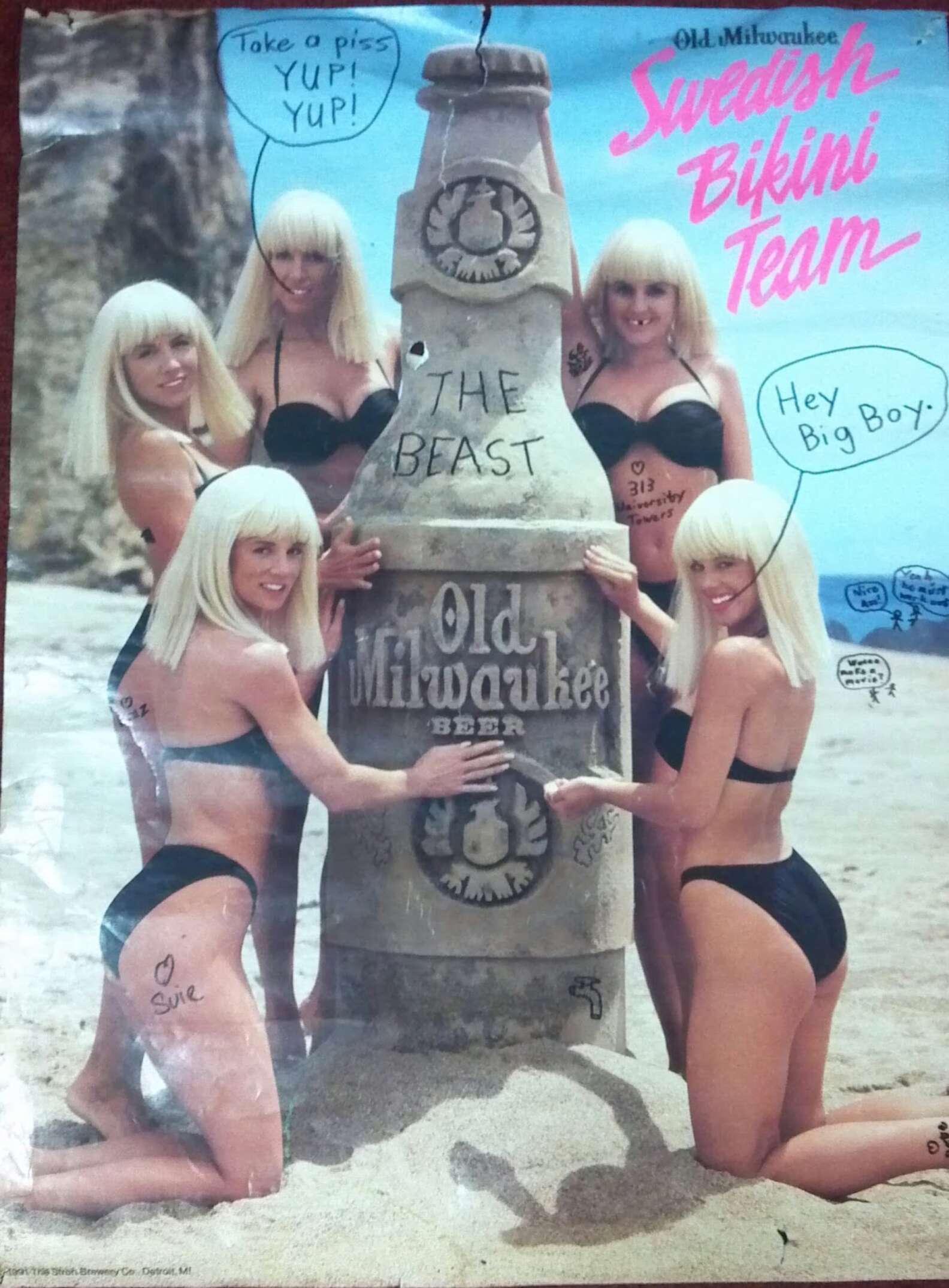 Swedish Bikini Team And Old Milwaukee Beer History Story Behind The