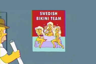 Swedish Bikini Team Old Milwaukee beer history story behind