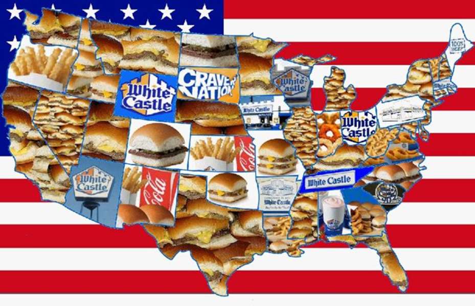 White Castle Locations Map White Castle - Trivia About The Home Of The Slider - Thrillist