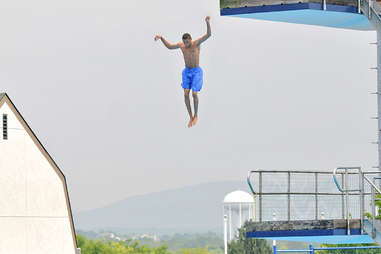 A high diver