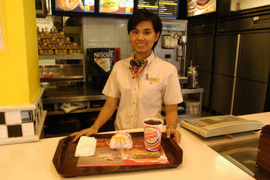 Burger King worker