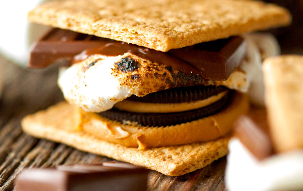National S'mores Day S'more Variations from The Vulgar Chef