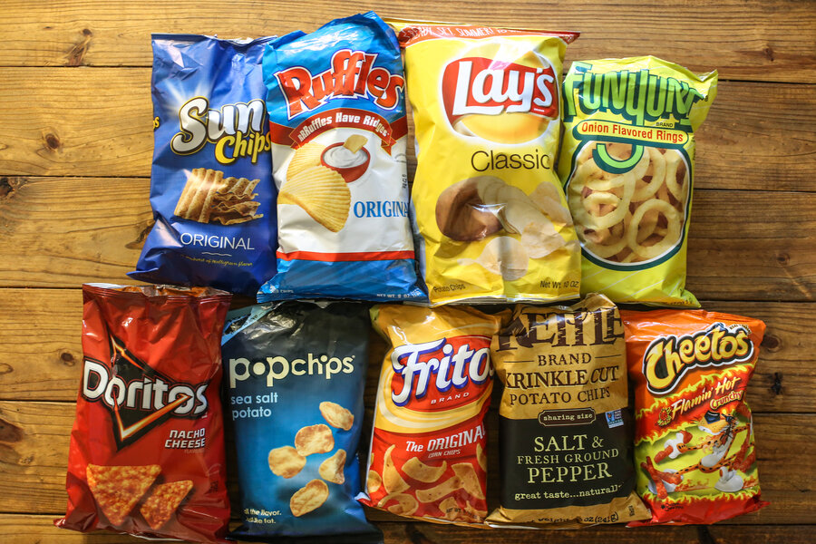 How many chips are actually in bags of Doritos, Cheetos, Fritos, and more