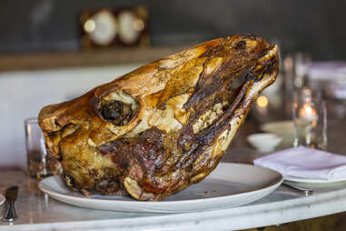 Veal Head at Perla