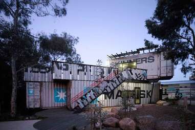 playground shipping container