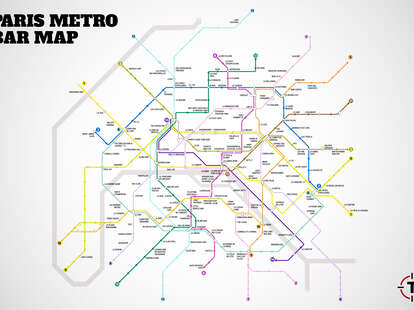 Paris Metro Map