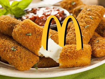 McDonald's mozzarella sticks