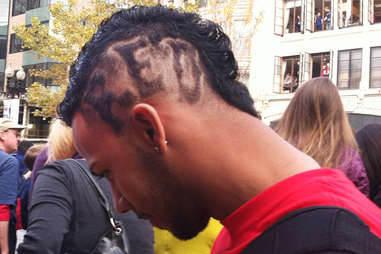 He'll never forget his head again