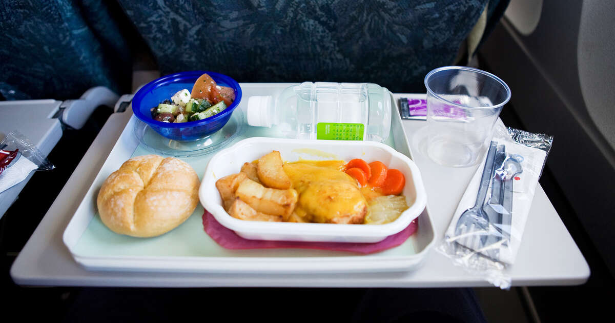 travel with food on plane