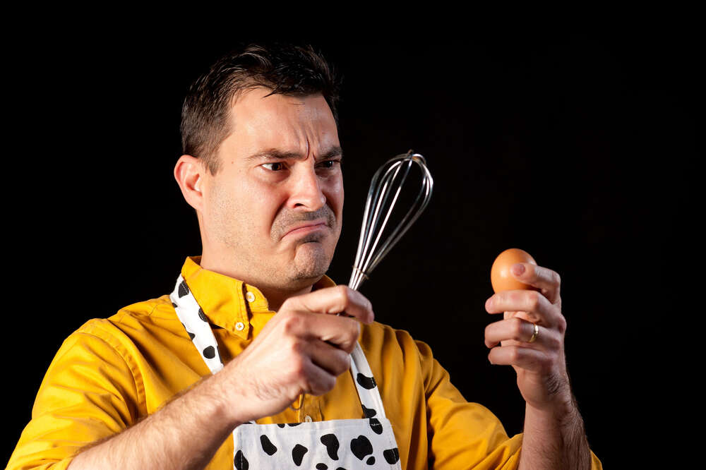 Weird Stock Photos - People Confused by Cooking - Thrillist