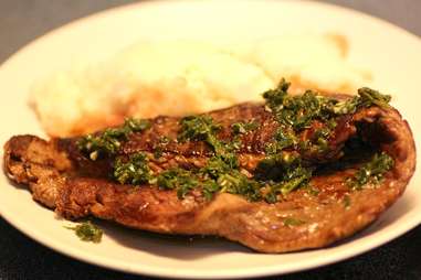 Chimichurri Skirt Steak at Wonderland