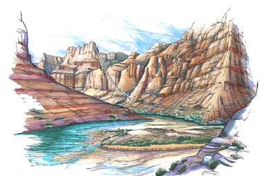 grand canyon rendering