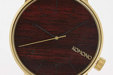 Komono Watches with Printed Paisley and Leather Watch Straps Thrillist