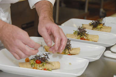 chef preparing food