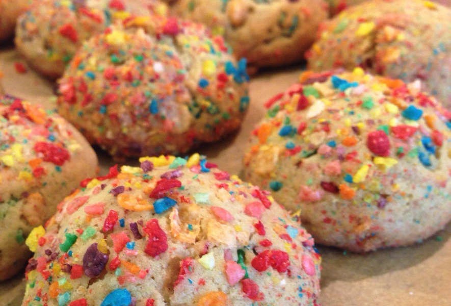 Fruity Pebbles Cookie Recipe from Reddit Thrillist
