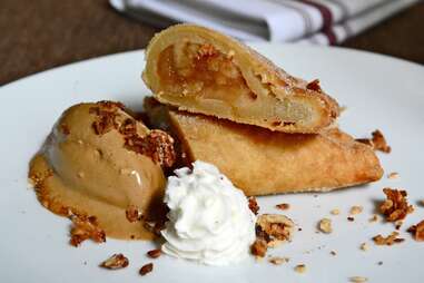 Fried apple pie at The Partisan