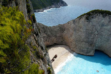 Navagio beach wreck