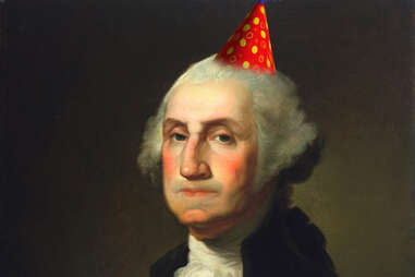 George Washington party hat