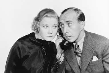 Scandalized victims of a prank call