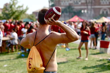 Throwing that ball