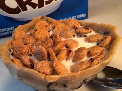 Cookie dough cereal bowl