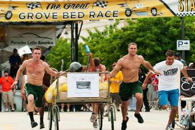 Coconut Grove Bed Race