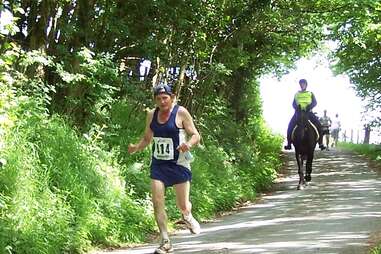 Human vs. Horse Marathon