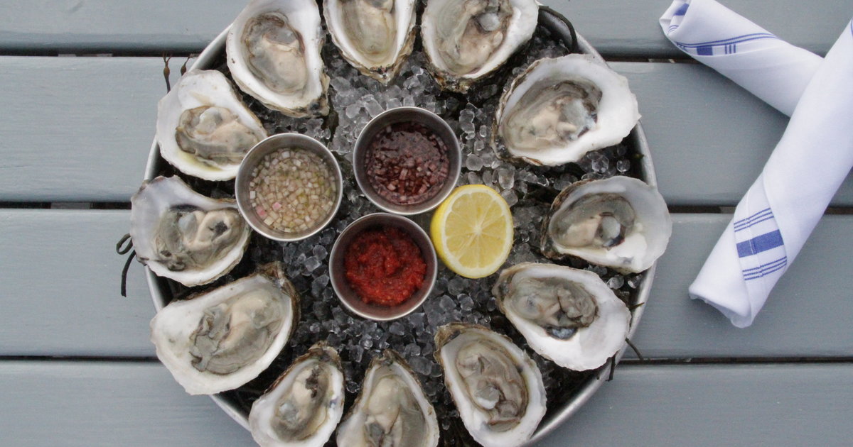 Thrillist Empire Oyster Party NY Oyster Week Maritime Hotel NYC