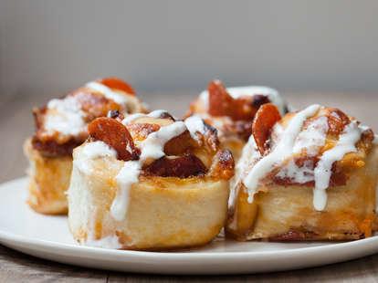 The pizza roll-cinnamon bun is the most delicious love child. - Thrillist Recipes