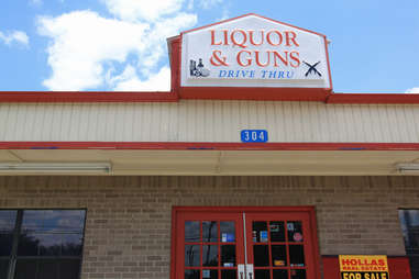 liquor and guns