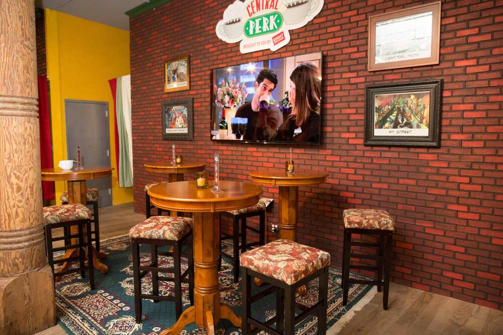 Central Perk Coffee Shop Friends Pop-Up in Soho for 20th