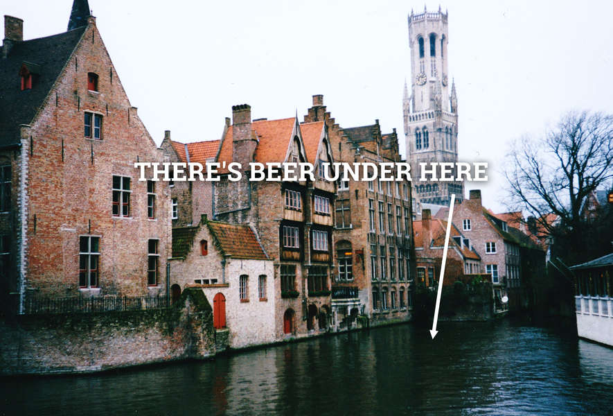 Beer Pipeline in Belgium Thrillist