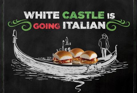 white castle pizza sliders