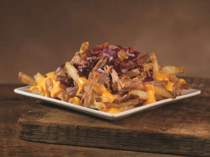 wendy's pulled pork cheese fries