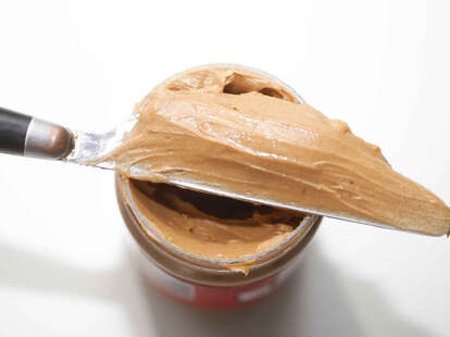 Peanut butter out of jar