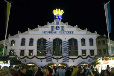 Models show 'Oktoberfest' underwear in Munich