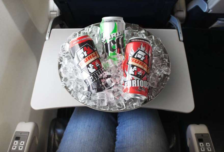 Best beers on plane airlines offer craft beers onboard Thrillist