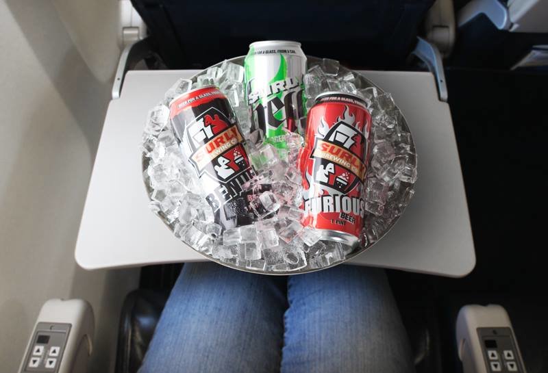 Best beers on plane airlines offer craft beers onboard Thrillist