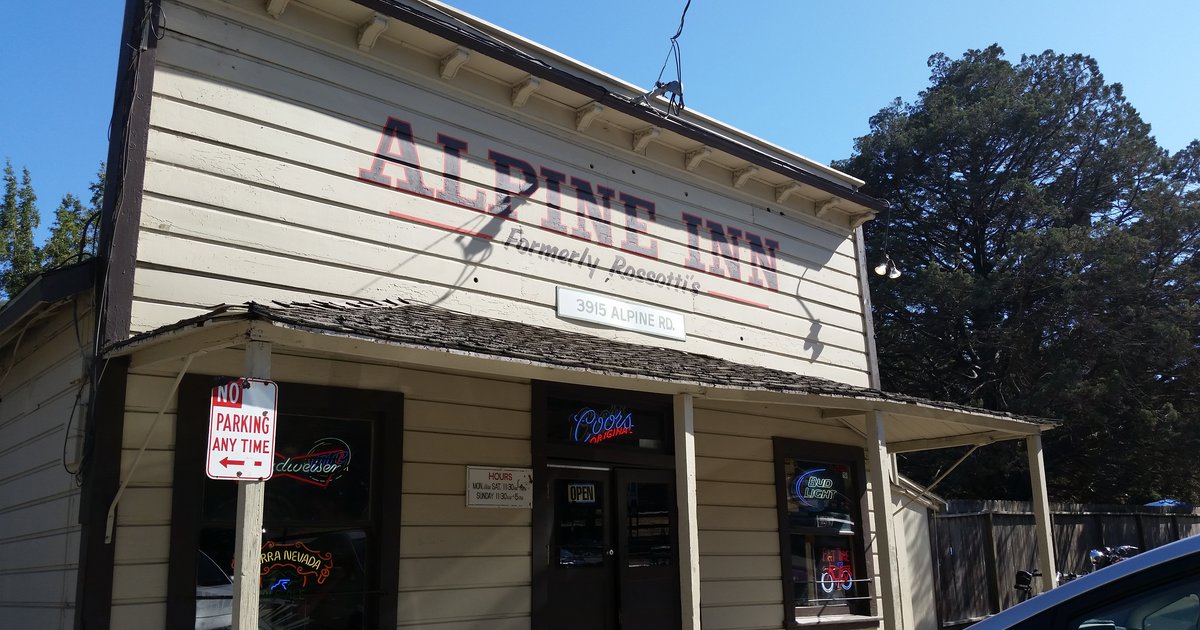 Alpine Inn A Nation, CA Bar.